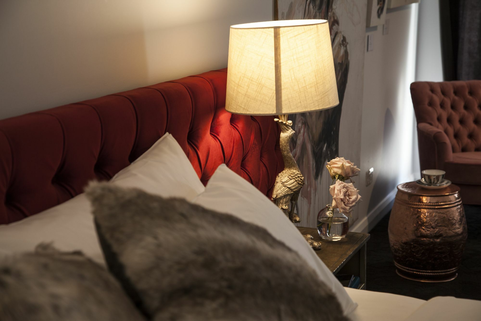Daylesford Art Motel Zewnętrze zdjęcie A lamp